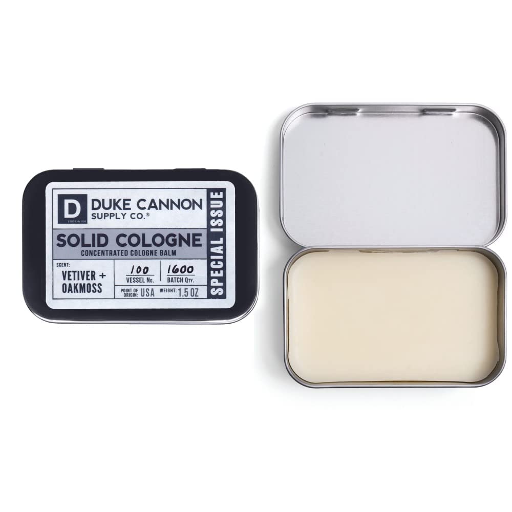 Duke Cannon application pulse points guidance supports discreet, lasting scent throughout the day.