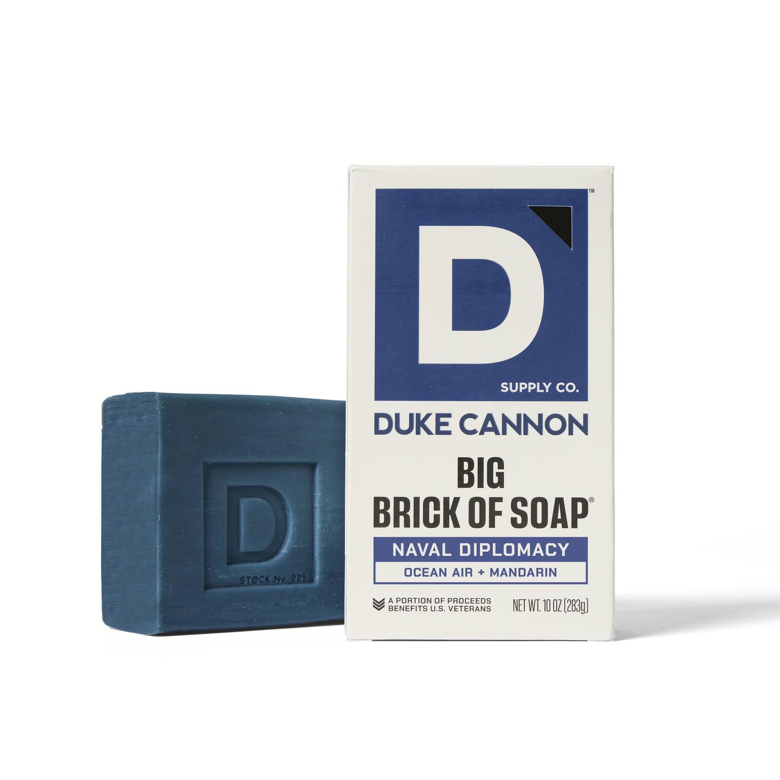 Duke Cannon Steel-cut grains closeup illustrating rugged wash grip.