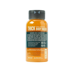 Duke Cannon Thick body wash lather close-up highlights minerals and exfoliating action