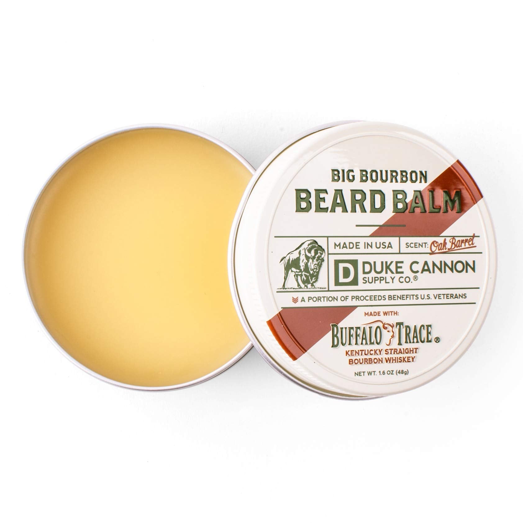 Travel-friendly Duke Cannon beard set highlight compact sizes for on-the-go use.