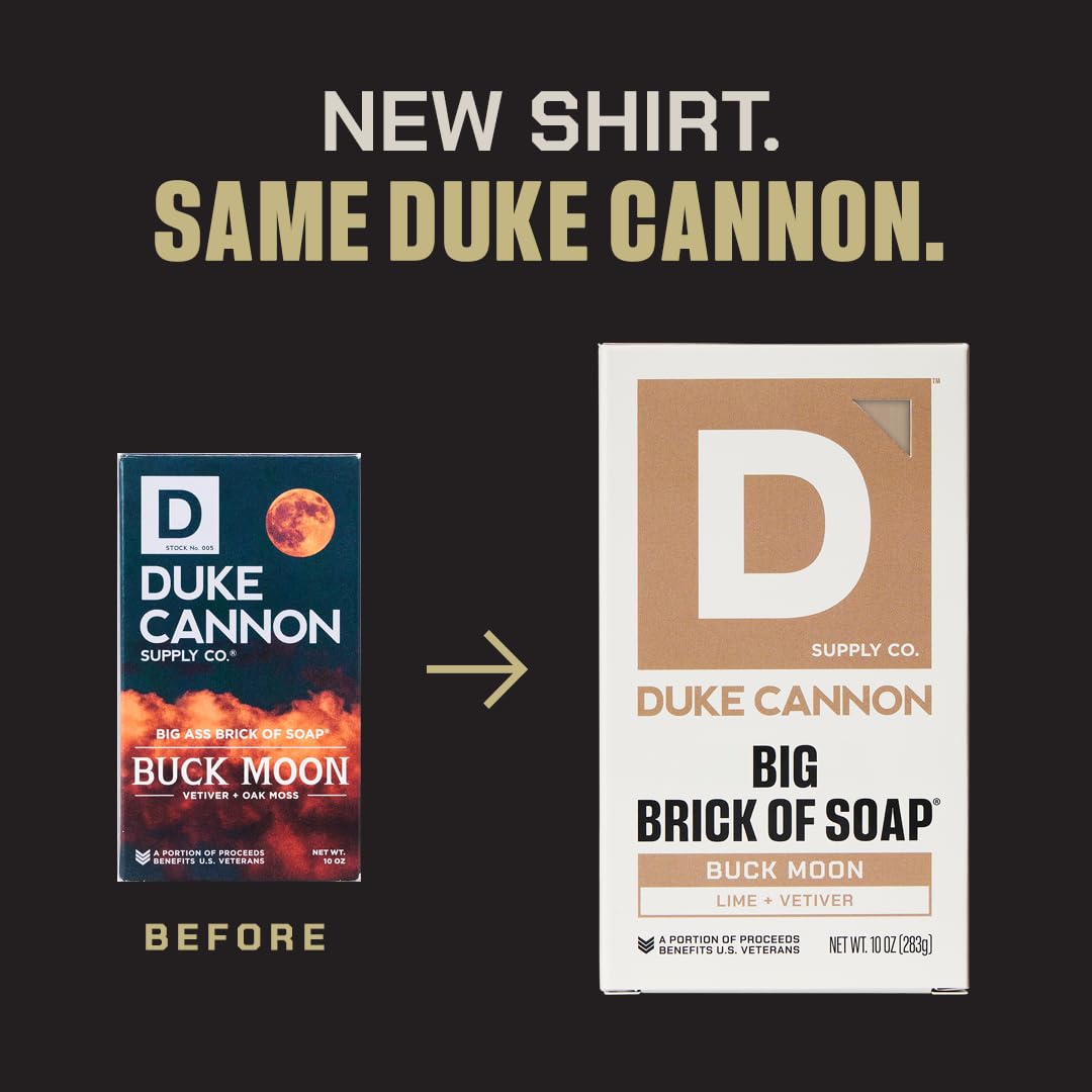 Duke Cannon Bourbon Scent Soap Bar delivers rugged masculine fragrance and effective cleaning