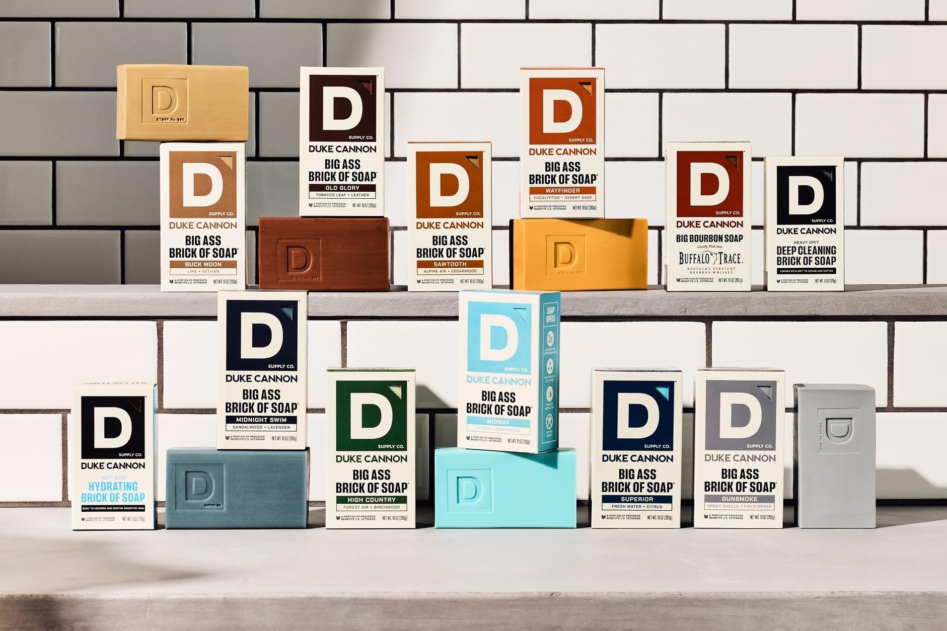Duke Cannon Cedarwood Scent Soap Bar evokes cabin-warmth and lasting freshness