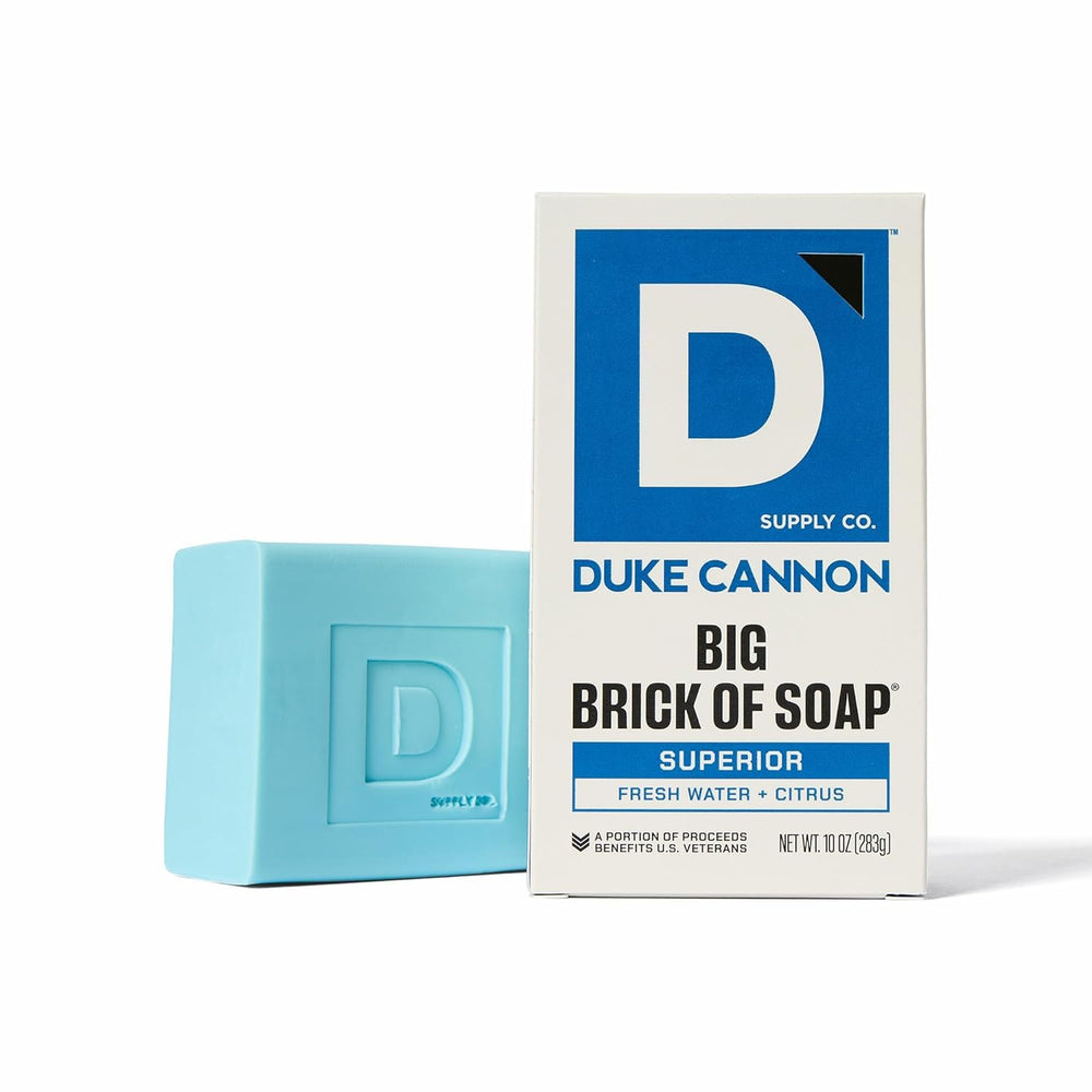 Duke Cannon No Loofah Needed Suds simplify cleansing and reduce bath clutter