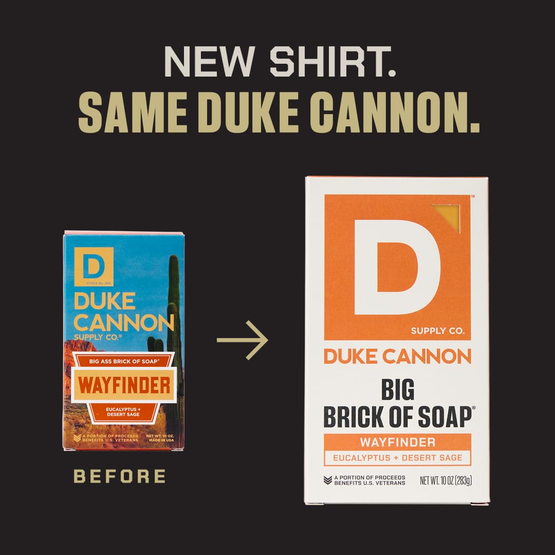 Duke Cannon Sandalwood Scent Soap Bar provides earthy aroma and refreshing showers