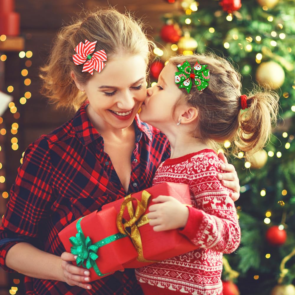 DULEFUN snowman clip keeps tresses in place during chilly celebrations.
