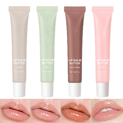 Dulele Glossy Lip Balm Butter packaging highlights travel-friendly lip care