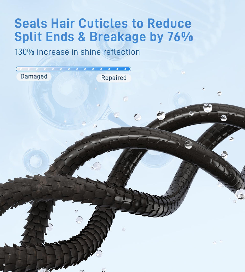 Dumie nourishment for dry, damaged hair from root to tip