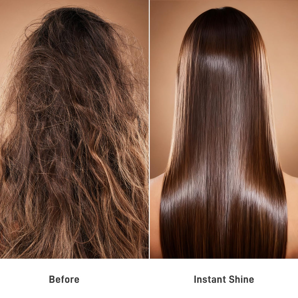 Dumie moisturizing blend with hyaluronic acid and collagen on hair