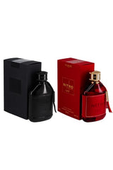 Dumont Nitro Intense bottle with leather wrap offers a bold evening statement.
