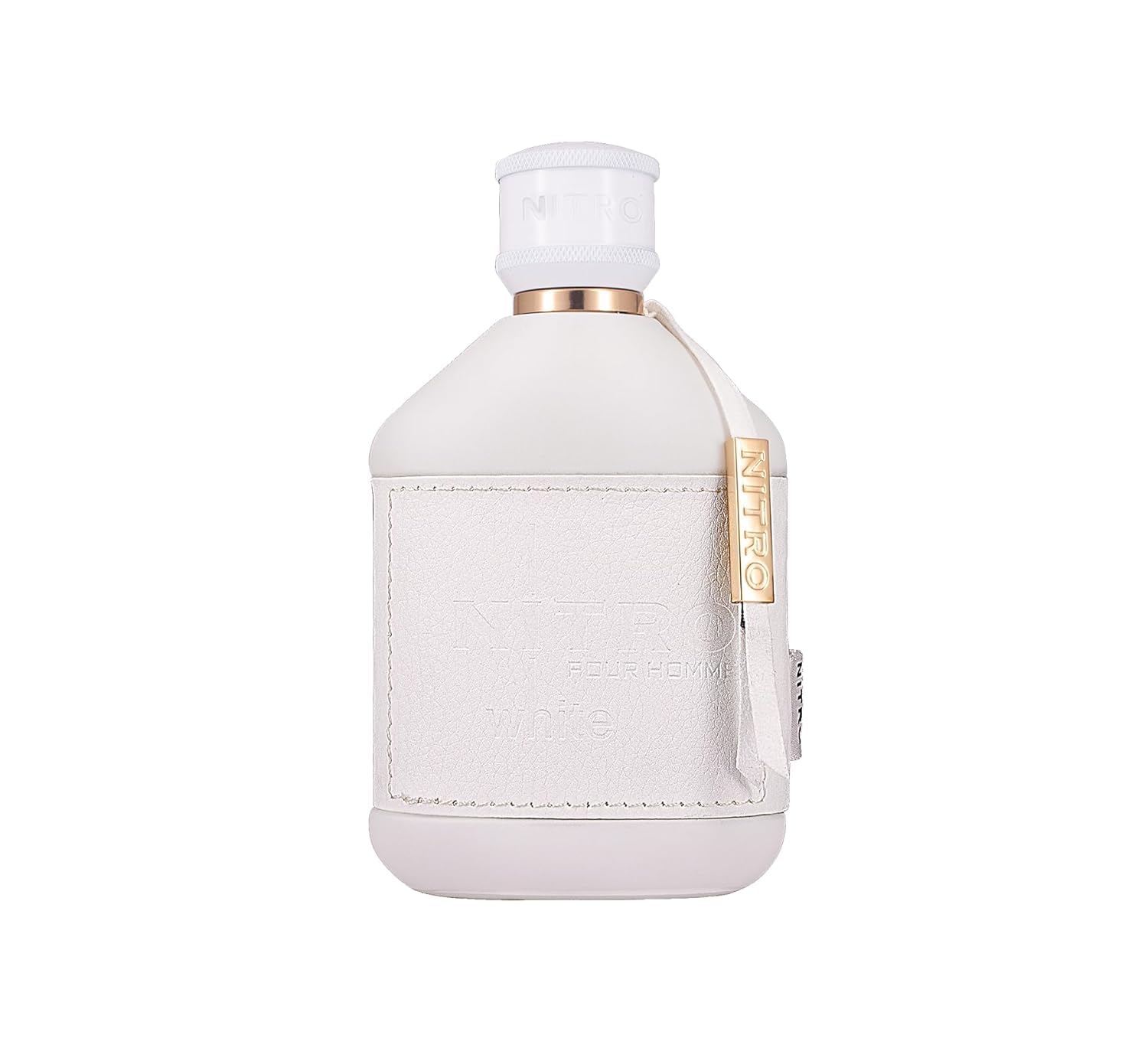Dumont Nitro White packaging showcases minimalist design for modern, refined presence.