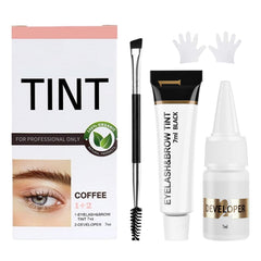 Duoffanny Lash Color Kit front view for at-home coloring