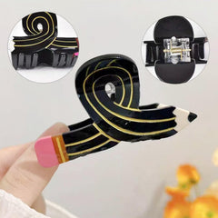 DUOJINSANXI black pencil hair clip on thick hair for secure hold