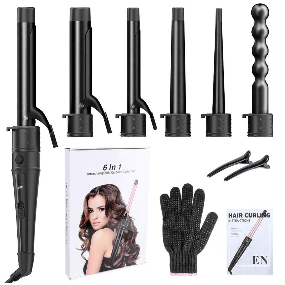 Duomishu heat glove and two clips for safer styling