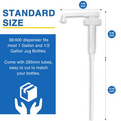 DupakSYS four-pack pump dispensers ready for bulk liquids in business or home use