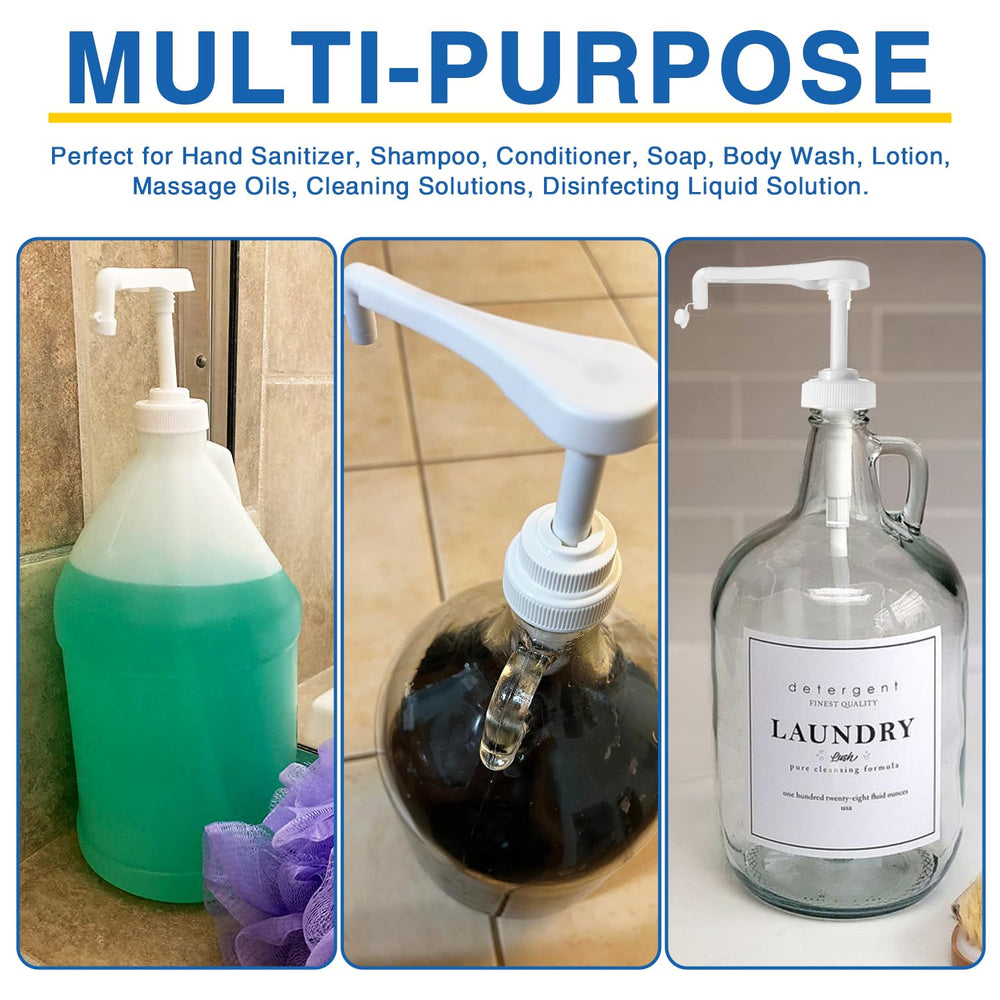 DupakSYS compatible with gallon containers provides orderly, mess-free liquid handling