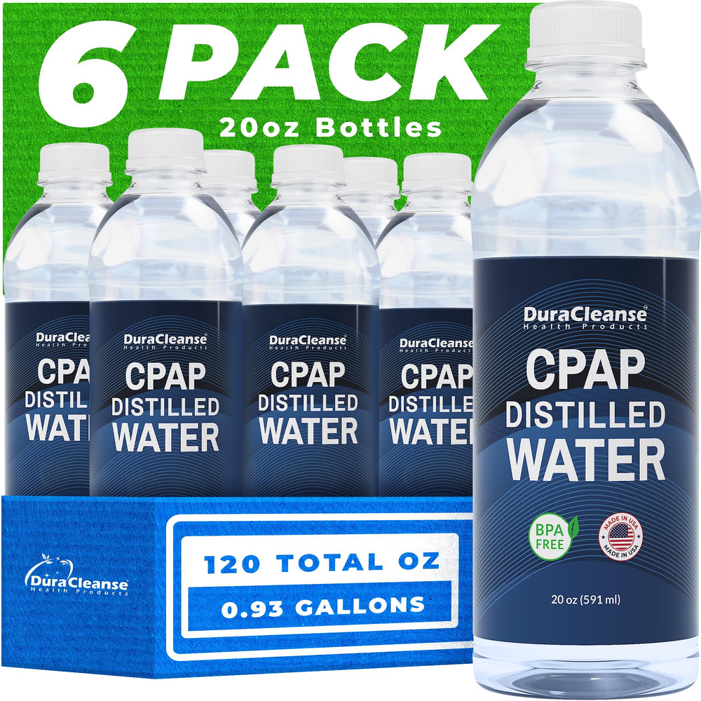 Dura Cleanse front packaging showing six travel-sized bottles for convenience