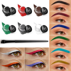 DuralineMakeupFixer professional brush-assisted application for smooth lines.
