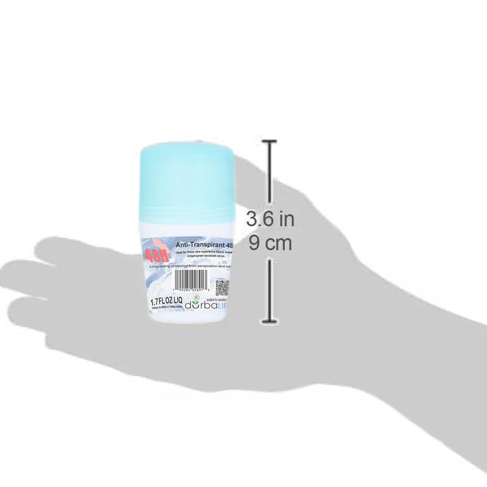 DurbaLife classic candid scent roll-on image emphasizing long-lasting odor protection