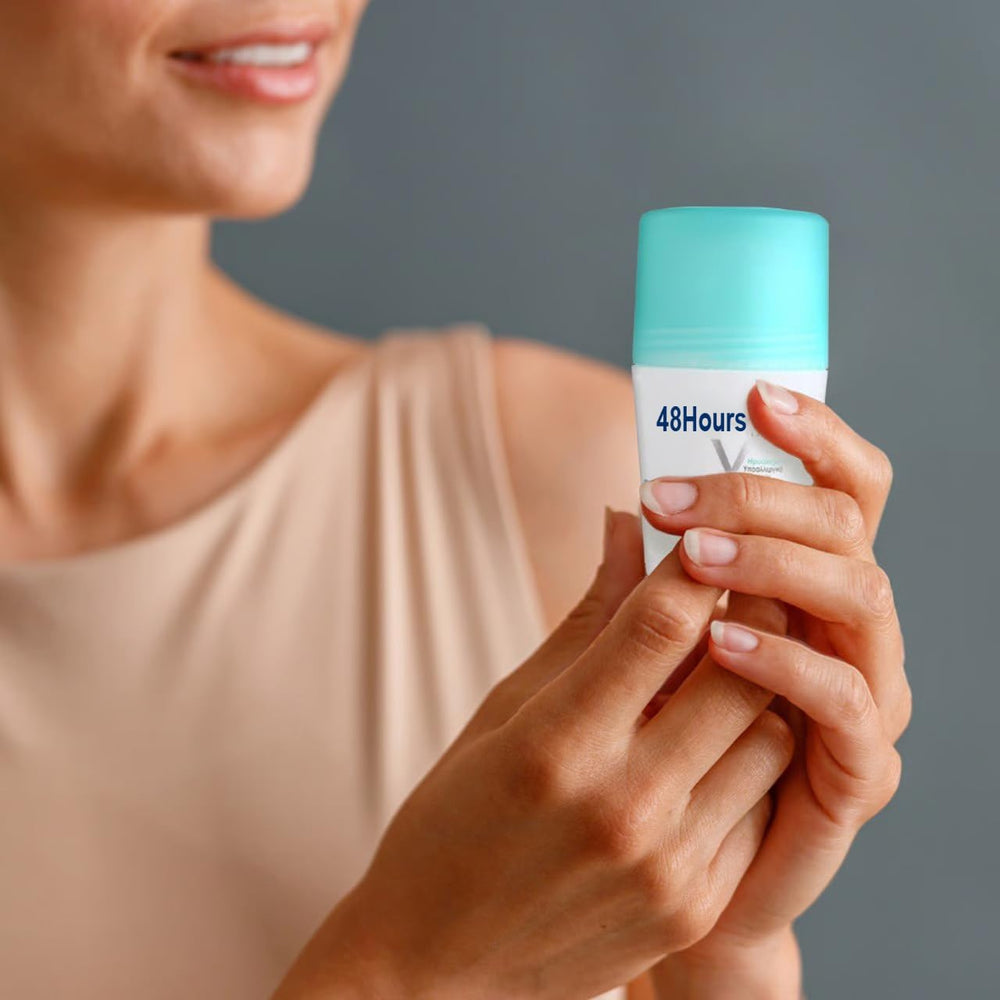 DurbaLife sensitive skin roll-on bottle with alcohol-free formula for gentle use