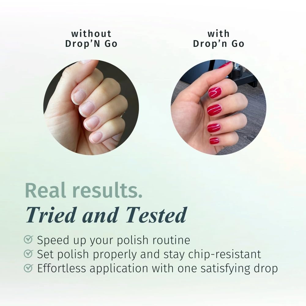 Duri Drop'n Go application flow demonstrates easy one-to-two drops finishing touch.