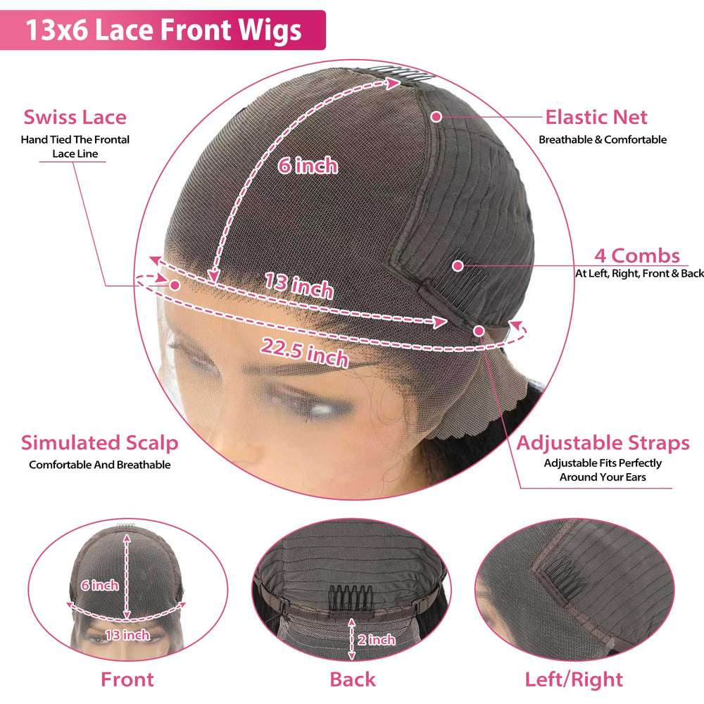 Durita 13x6 HD lace-front cap detail showing seamless blend and parting space