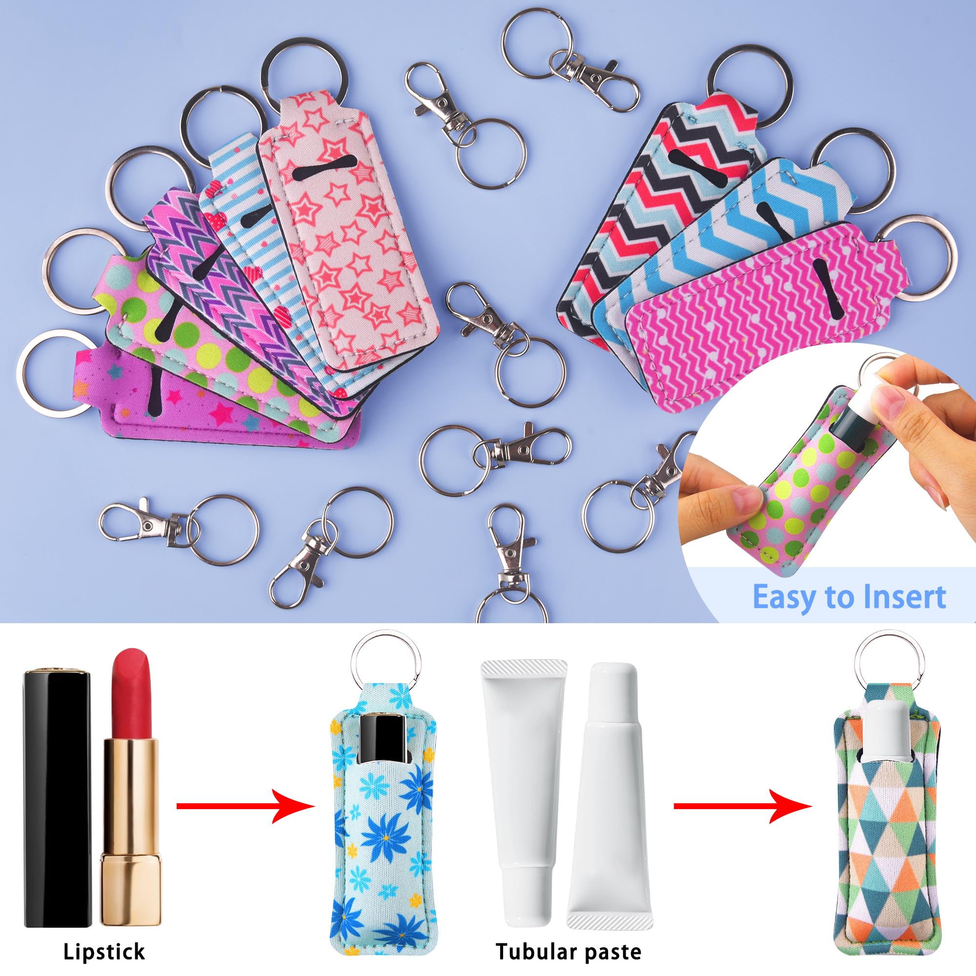 Duufin chapstick tracker on purses and backpacks for quick access.