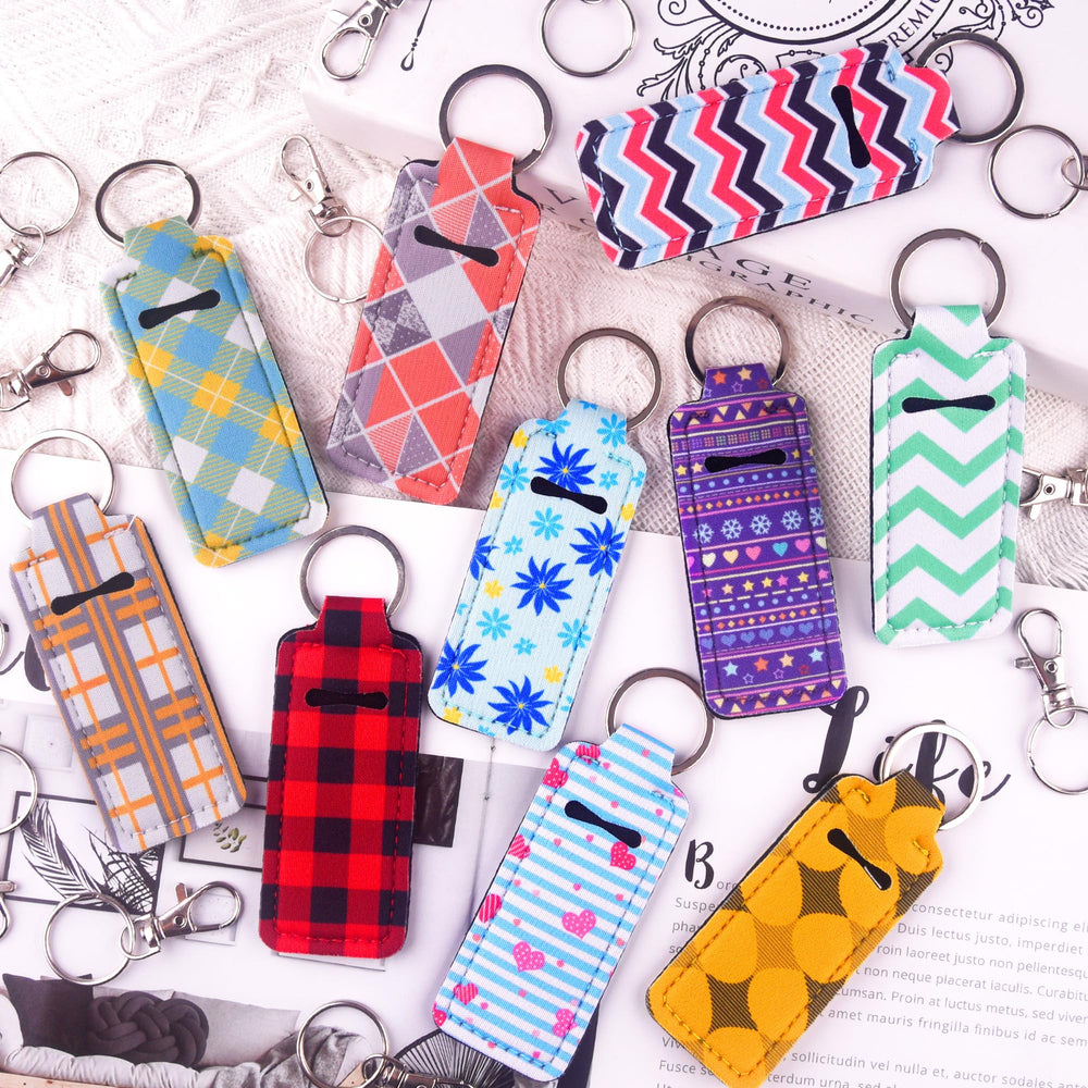 Duufin lip balm holder keychain for daily carry and organization.