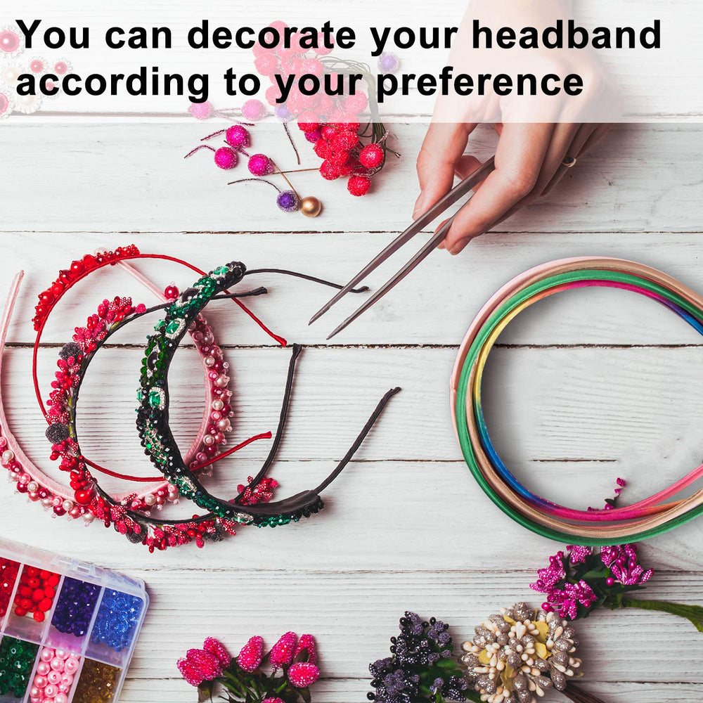 Duufin satin headbands are ideal for at-home DIY crafts and projects.