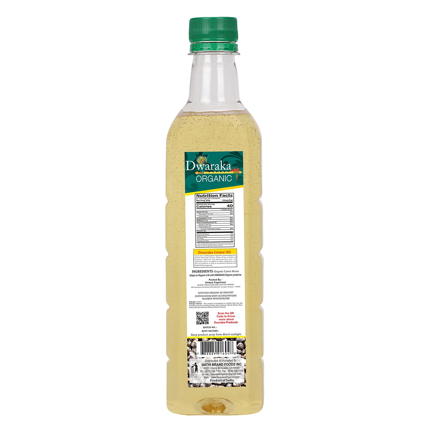Dwaraka Castor Oil hair-growth application for roots and conditioning.