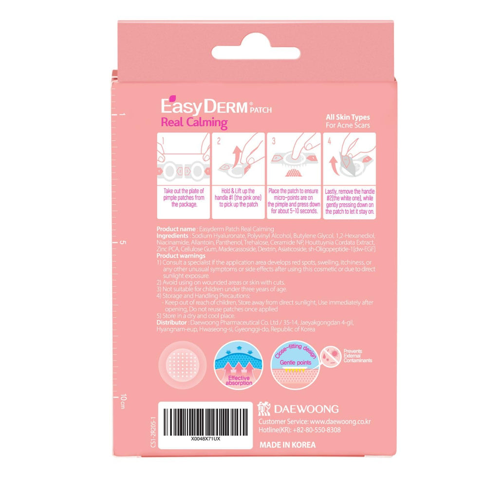 DWEasyDerm Easyderm patch box shows 12-count packaging