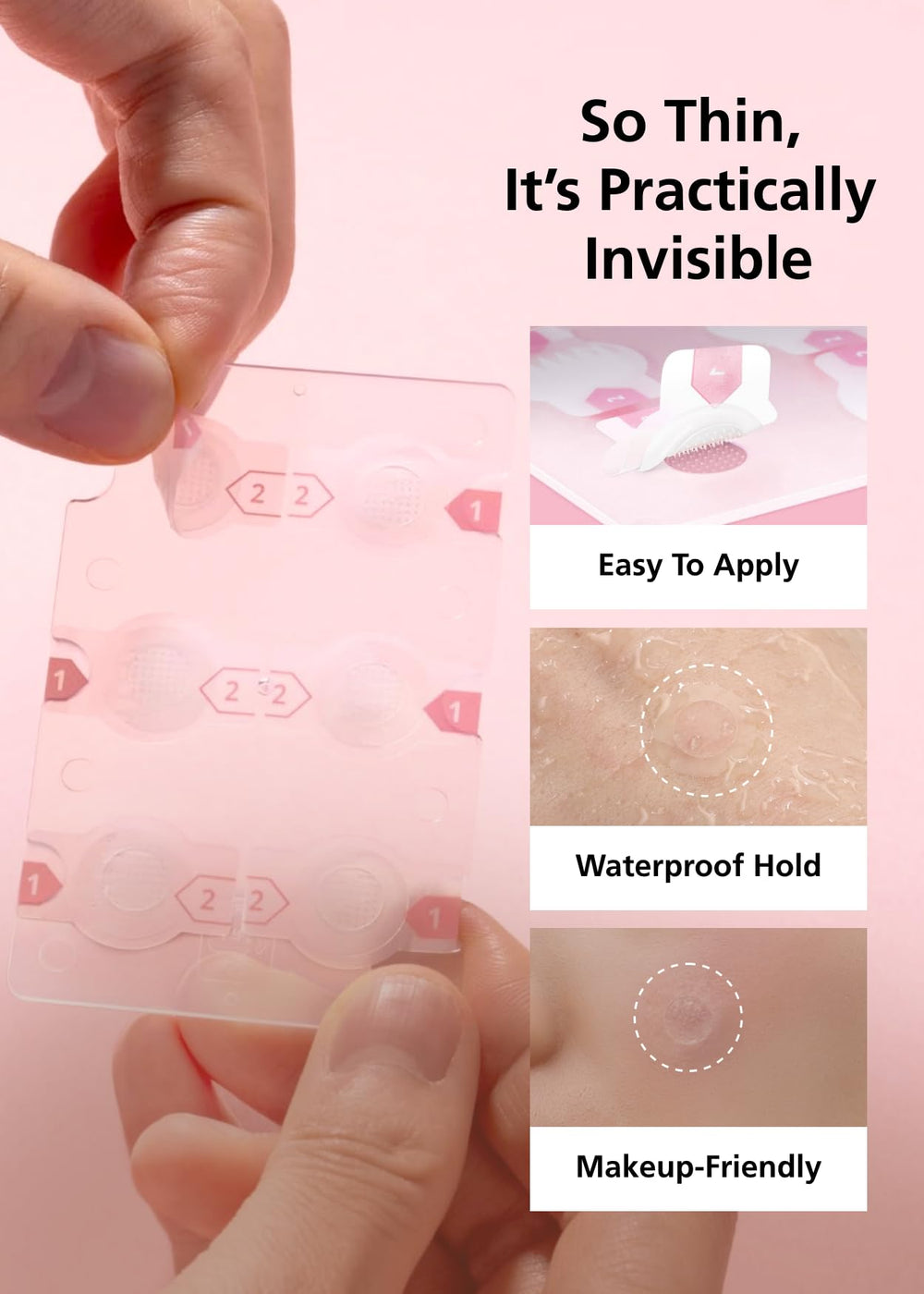 DWEasyDerm Easyderm patch highlights niacinamide hyaluronic acid and EGF