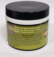 D WRIGHT Alopecia Biotin ingredient close-up highlighting nourishment