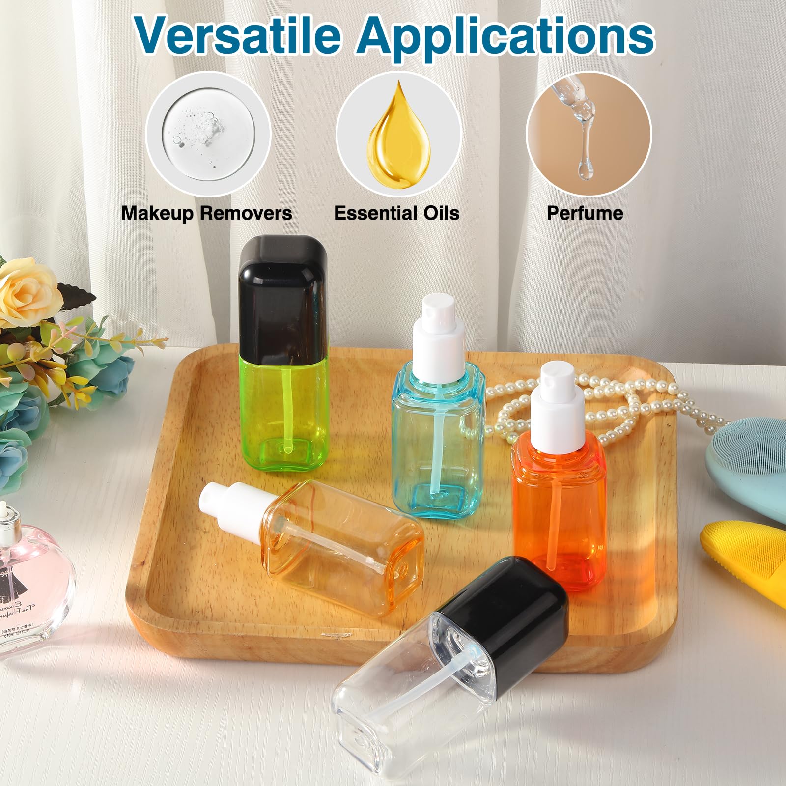 Dymoece cap-leakproof design prevents leaks during travel.