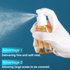 Dymoece leakproof-cap bottle demonstrates spill-free packing in luggage