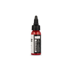 Dynamic Color Burgundy Red ink close-up reveals rich pigment for smooth shading.