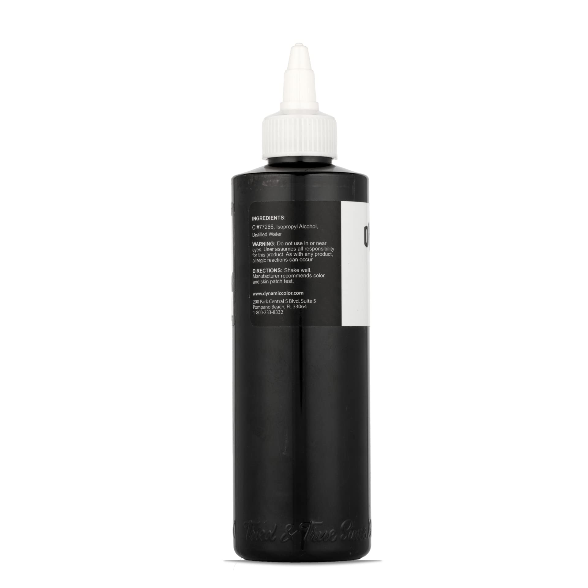 Dynamic Color Co black ink pour demonstrates smooth flow for outlines and shading
