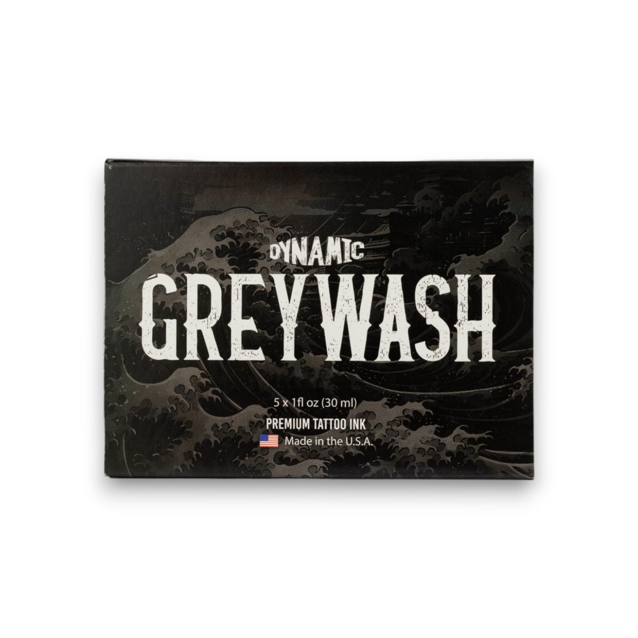 Dynamic Color Co greywash set with four shade bottles for premade shading efficiency