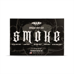 Dynamic Color Co Smoke Set ultra light grey ink for smooth shading and gradient work.