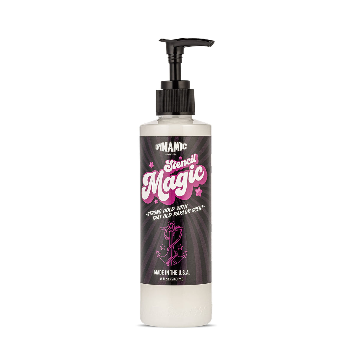 Dynamic Color Co Stencil Magic bottle ready for quick tattoo stencil transfers.