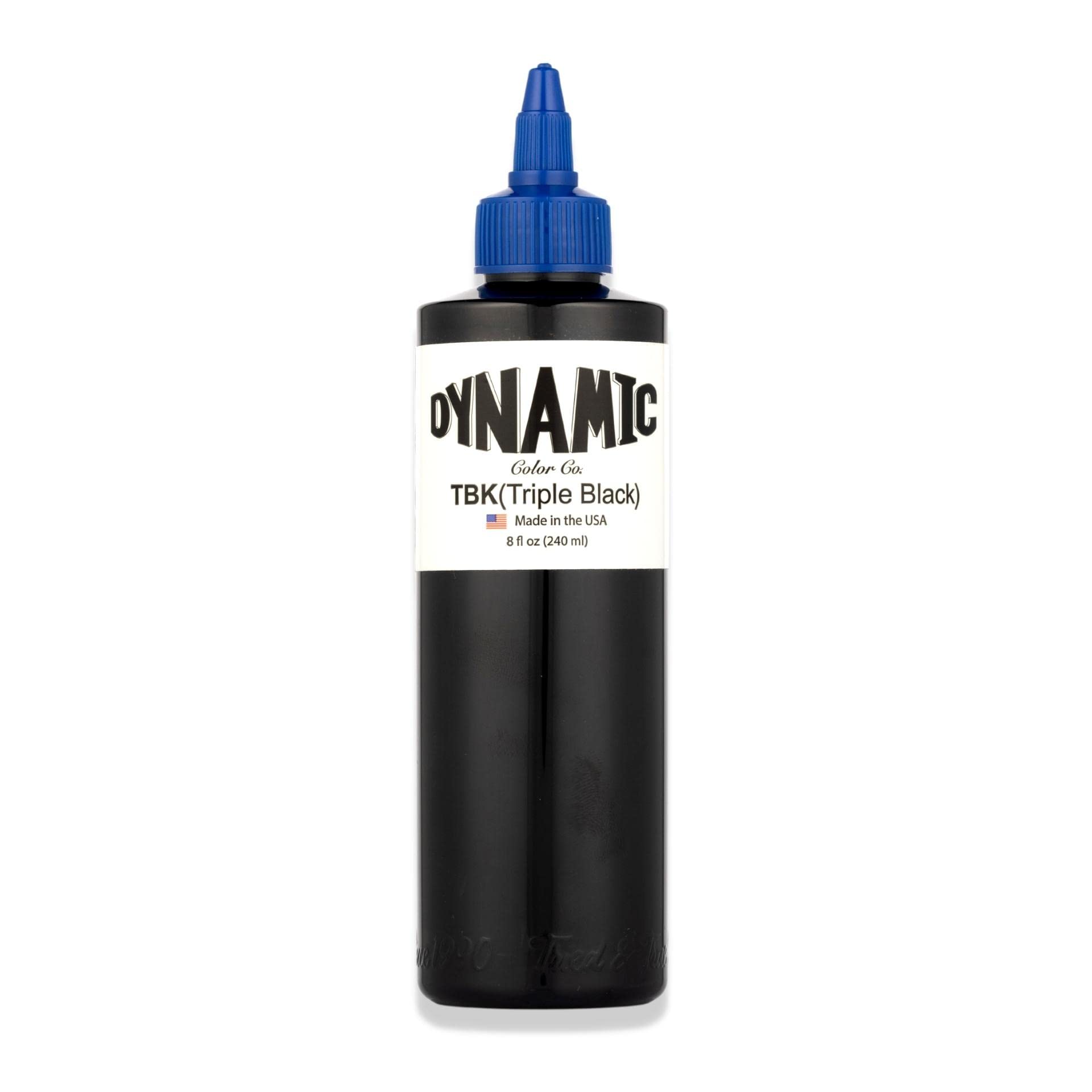 Dynamic Color Co Triple Black Ink bottle front view, bold line capability.