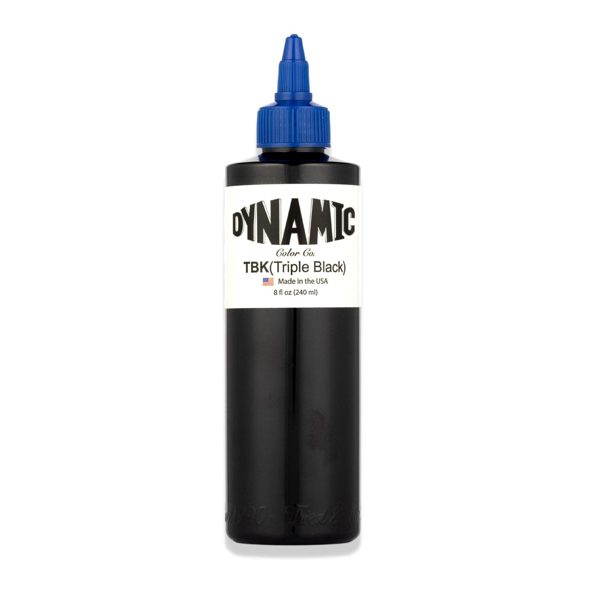 Dynamic Color Co Triple Black Ink bottle front view, bold line capability.