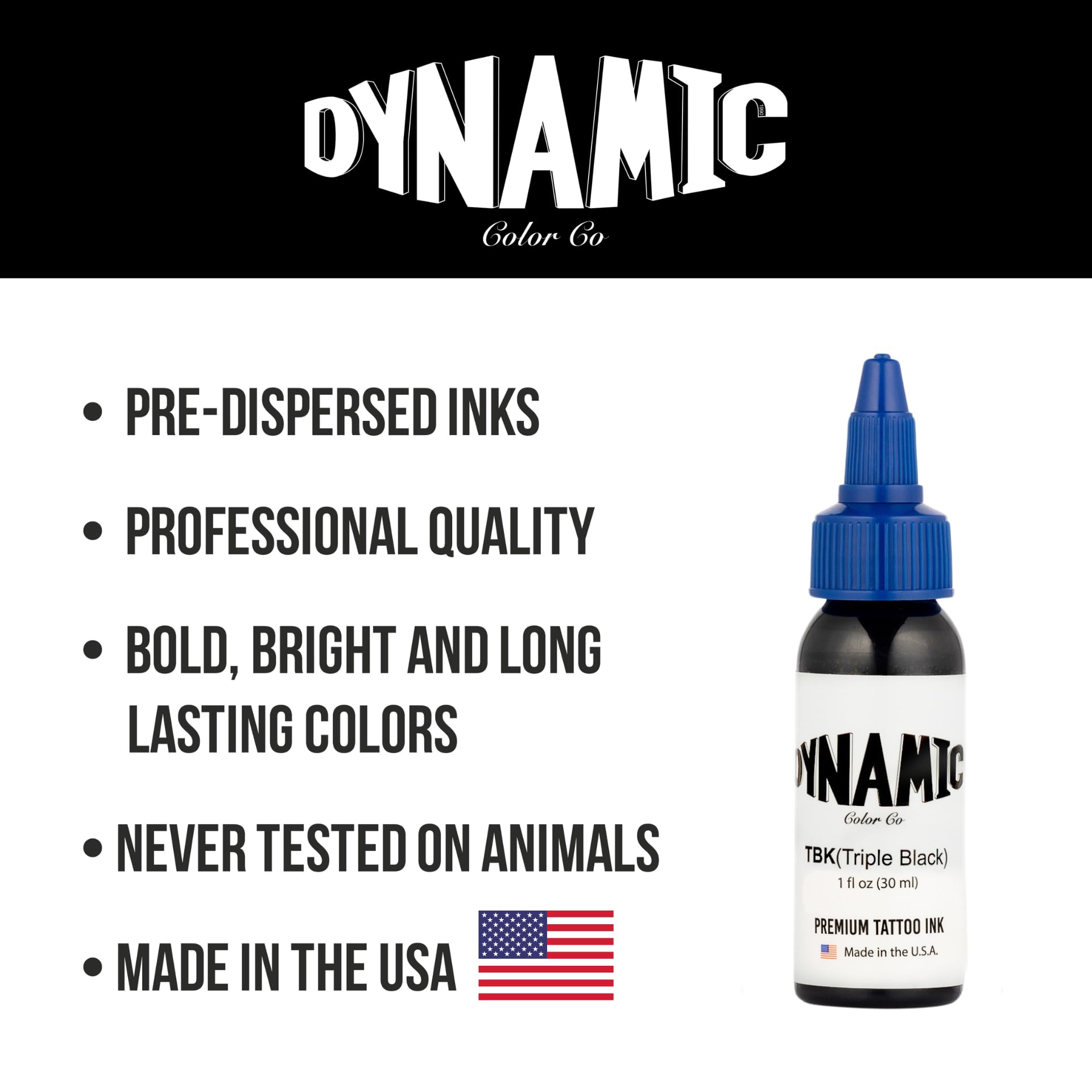 Dynamic Color Co Triple Black Ink used for detailed shading.