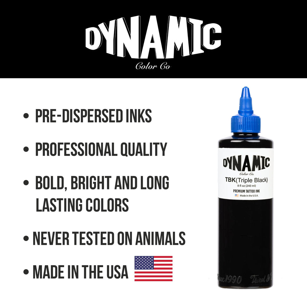 Dynamic Color Co Triple Black Ink precision lines for detailing work.