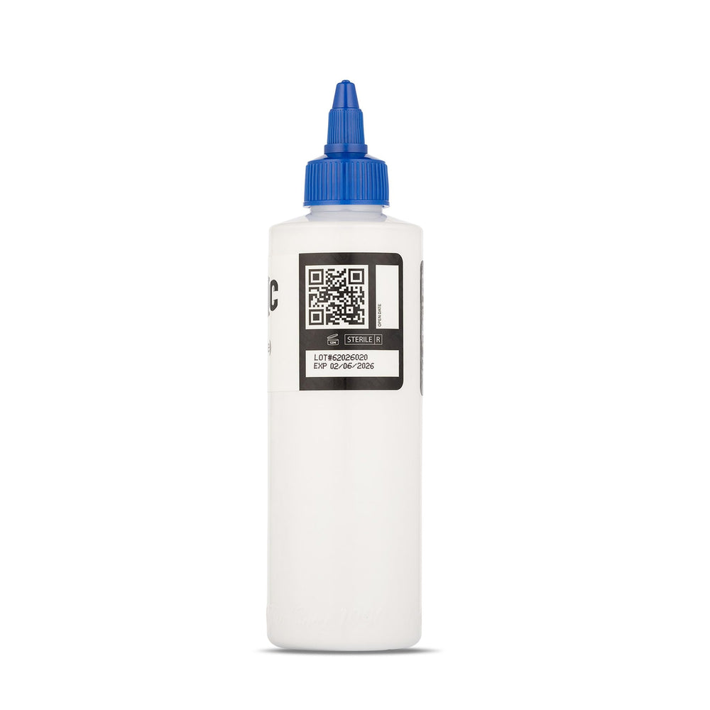 Dynamic Color Co triple white ink close-up shows vibrant white pigment for crisp line work.