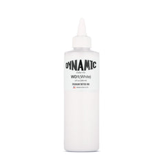 Dynamic Color Co White Tattoo Ink bottle front shows premium packaging for professional tattoo artists