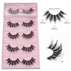 Pestañas DYSILK estilo ojo de gato realzan la mirada.