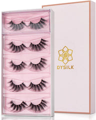 Pestañas DYSILK visón sintético para un look natural.