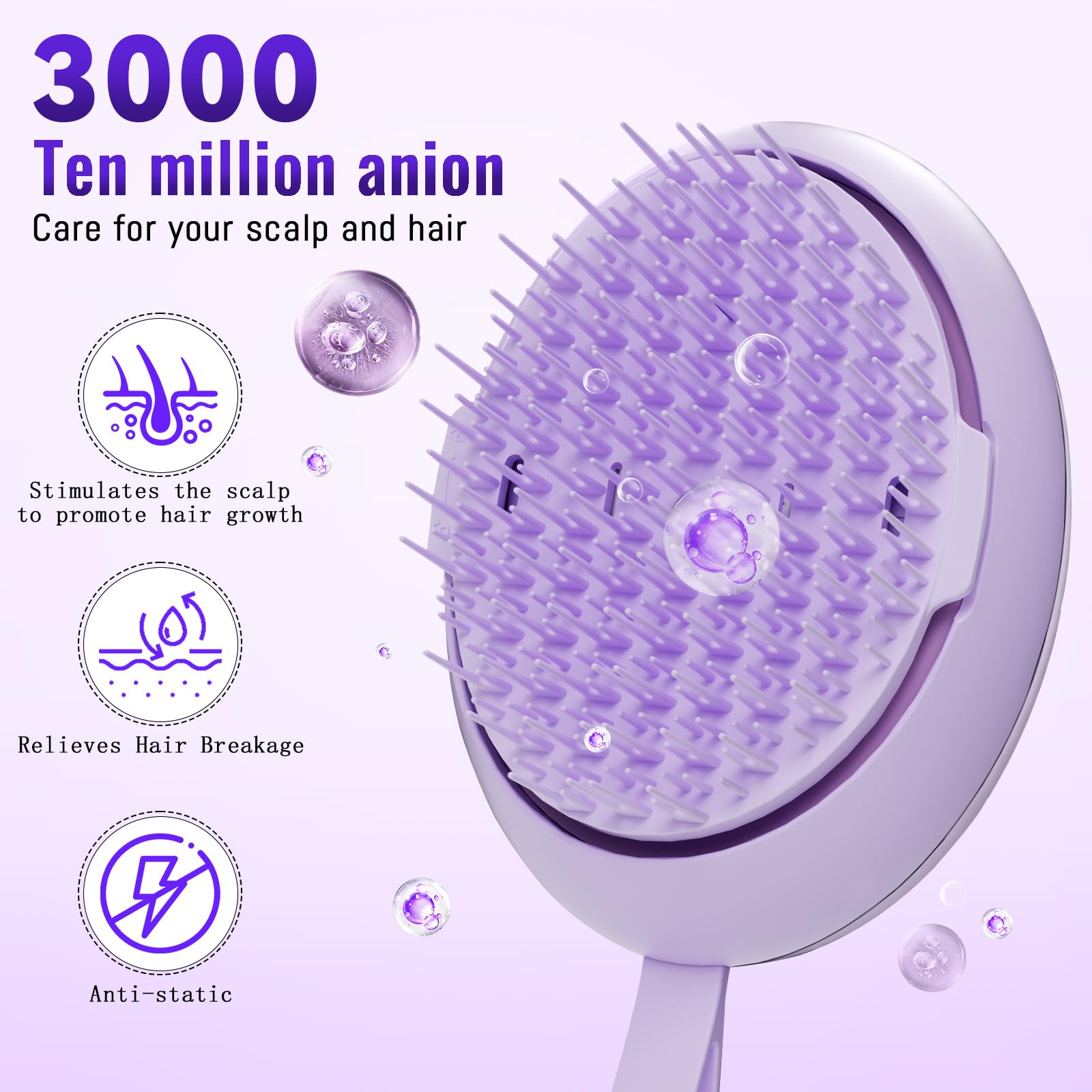DYUHOOAO scalp massager lightweight design for daily use.