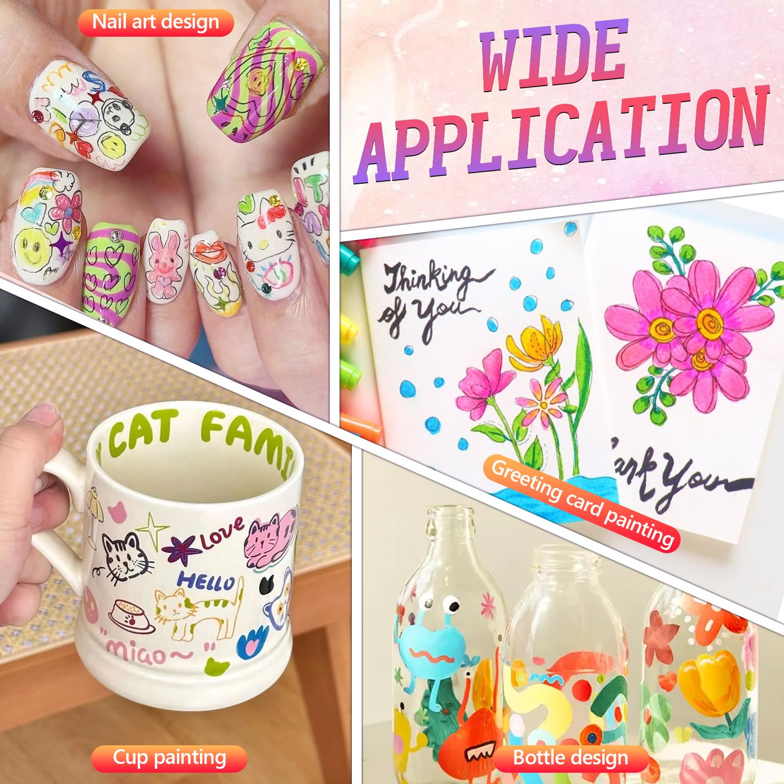 DZCKTFYGRT nail art design inspiration for natural, gel, or press-on nails