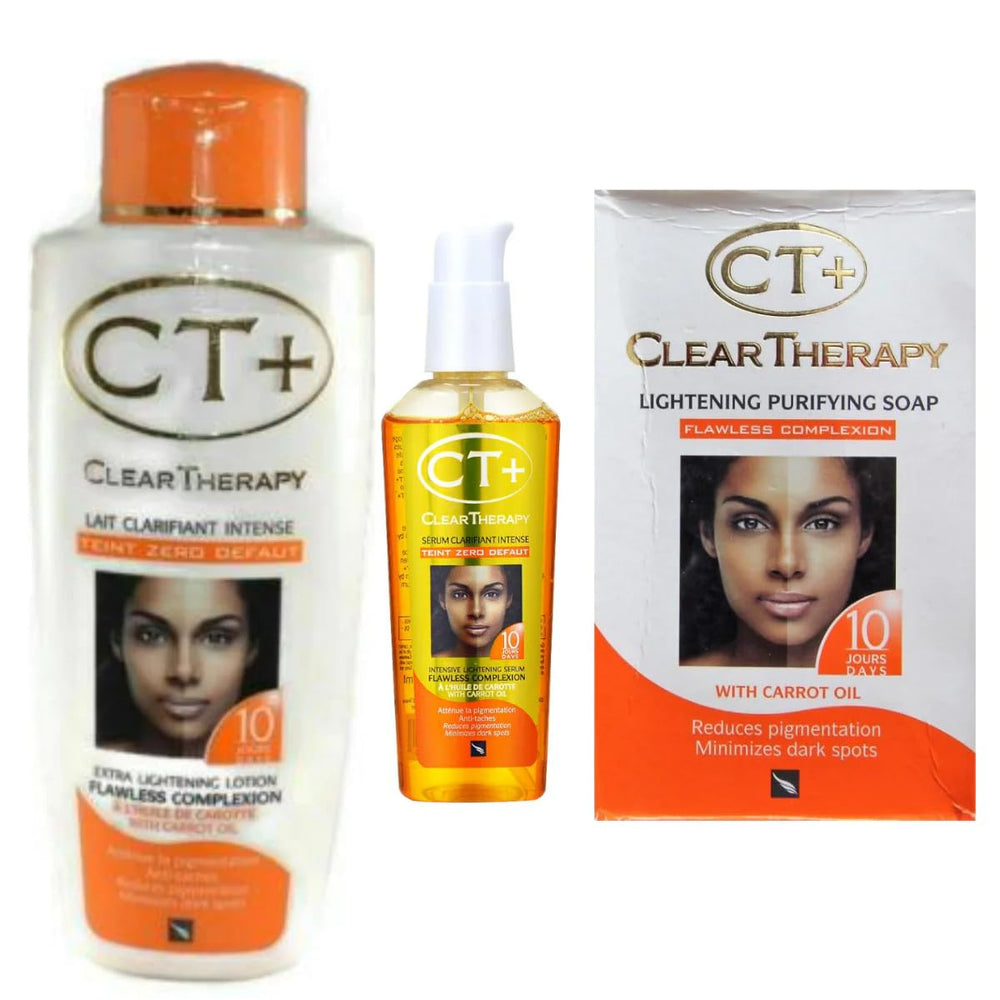 E de B CT+ Clear Therapy lotion bottle for gentle hydration and even tone